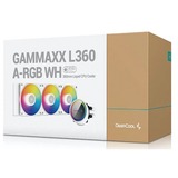 DeepCool GAMMAXX L360 A-RGB waterkoeling Wit, 4-pins PWM fan-connector