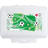 Emsa VARIABOLO Lunchtrommel Voetbal lunchbox Zwart/transparant