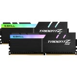 G.Skill 32 GB DDR4-3200 (2x 16 GB) Kit werkgeheugen Zwart, F4-3200C16D-32GTZRX, Trident Z RGB, XMP