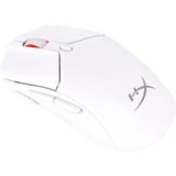 HyperX Pulsefire Haste 2 Mini gaming muis Wit, 400 - 26,000 DPI, 2.4 GHz / Bluetooth / USB-C