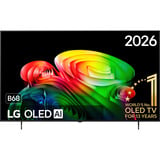 LG OLED AI B6 (OLED65B68LA) 65" Ultra HD OLED-tv Zwart, 4x HDMI, USB, Bluetooth, LAN, WLAN, CI+, HDR10, DolbyVision