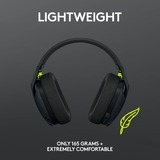 Logitech G435 LIGHTSPEED Wireless  over-ear gaming headset Zwart, Bluetooth, Pc, PlayStation 4, PlayStation 5