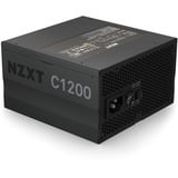NZXT C1200 Gold 1200W voeding  Zwart, 2x PCIe, Kabelmanagement