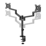 Neomounts DS60-425BL2 Monitorarm 17-27" Zwart