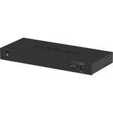Netgear 8-poorts Gigabit Ethernet unmanaged PoE+ Essentials switch (GS308LP) Zwart, 60 Watt PoE