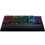 Razer Huntsman V2, gaming toetsenbord Zwart, FR lay-out, Razer Linear Optical (Red), RGB leds, PBT Double Shot