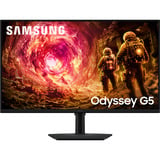 Samsung Odyssey G5 S32FG502EU 32" gaming monitor Zwart, HDMI, DisplayPort, 180 Hz