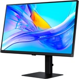 Samsung ViewFinity S8 S80UD 27" 4K UHD monitor Zwart, HDMI, DisplayPort, 3x USB-A, USB-B, USB-C, RJ-45