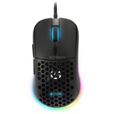 Sharkoon Light² 180 gaming muis Zwart, 400 - 12.000 dpi, RGB leds