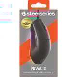 SteelSeries Rival 3 Gen 2 gaming muis Zwart, 8.500 dpi, RGB
