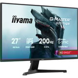 iiyama G-Master Red Eagle G2771QS-B1 27" gaming monitor Zwart, 200Hz, HDMI, DisplayPort, Audio, NVIDIA G-Sync