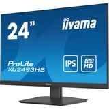 iiyama ProLite XU2493HS-B5 24" monitor Zwart, 75Hz, HDMI, DisplayPort, Audio