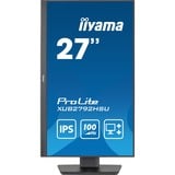 iiyama ProLite XUB2792HSU-B6 27" monitor Zwart (mat), HDMI, DisplayPort, USB, Audio