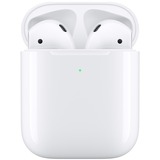 Apple AirPods 2de Gen headset Wit, Met wireless oplaadcase
