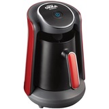Arzum Okka Minio OK004-r Mokkapot Zwart/rood