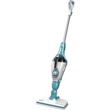 BLACK+DECKER 1600W Steam-mop met 6 accessoires stoomreiniger Wit/blauw