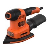 BLACK+DECKER 4-in-1 multischuurmachine BEW200K-QS deltaschuurmachine Oranje/zwart, 200W