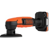 BLACK+DECKER Accu deltaschuurmachine BDCDS12N-XJ Oranje/zwart, Accu niet inbegrepen
