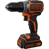 BLACK+DECKER Accu schroefboormachine BL186K schroeftol Zwart/oranje, Accu, oplader en koffer inbegrepen