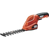 BLACK+DECKER Accu-struikschaar GSL300 Oranje/zwart, Accu en oplader inbegrepen