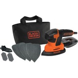 BLACK+DECKER Detailschuurmachine KA2000 deltaschuurmachine Oranje/zwart