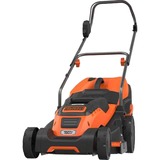 BLACK+DECKER EMAX42I grasmaaier Oranje/zwart, Compact&Go