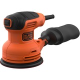 BLACK+DECKER Excentrisch schuurmachine BEW210-QS excentrische schuurmachine Oranje/zwart
