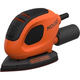 BLACK+DECKER Mouse detailschuurmachine BEW230K-QS deltaschuurmachine Oranje/zwart