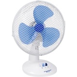 Bestron DDF27W Tafelventilator Wit/blauw, Ø 27 cm