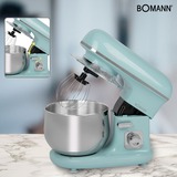 Bomann Keukenmachine KM 6030 Turquoise/zilver