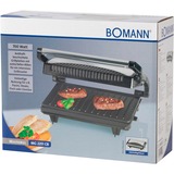 Bomann MG 2251 CB Multigrill contactgrill Roestvrij staal/zwart