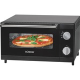 Bomann MPO 2246 CB Multi pizza oven mini bakoven Zwart