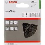 Bosch 1 Topfb. M14, 65mm,gew.,0,3mm INOX borstel 