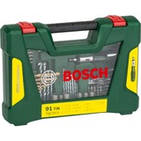 Bosch 91-delige Boor- en Bitset V-Line Groen