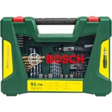 Bosch 91-delige Boor- en Bitset V-Line Groen