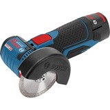 Bosch Accu Haakse slijper GWS 12V-76 Professional solo blauw/zwart, Accu niet inbegrepen