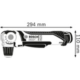 Bosch Accu haakse boormachine GWB 10.8 V-LI Professional solo schroeftol Blauw/zwart, Accu niet inbegrepen