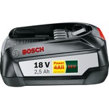 Bosch Accupack PBA 18V 2,5Ah W-B oplaadbare batterij Zwart