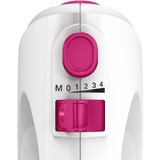 Bosch CleverMixx Fun Handmixer MFQ2210P Wit/pink (roze)