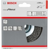 Bosch Conische borstel Clean voor Metaal, 100 mm 
