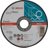 Bosch Doorslijpschijf 125x1mm ger. E. f. metaal 