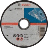 Bosch Doorslijpschijf recht Standard voor metaal125mm 