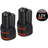 Bosch GDS 12V-115 Professional + 2 x 3,0 slagmoersleutel Blauw/zwart