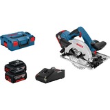 Bosch GKS 18V-57 G, GAL, 2x 4Ah, SfW (L) handcirkelzaag blauw/zwart