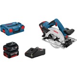 Bosch GKS 18V-57 G, GAL, 2x 4Ah, SfW (L) handcirkelzaag Blauw/zwart