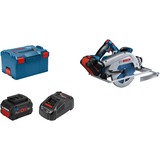 Bosch GKS 18V-68 GC 2x 5,5Ah      L-BOXX handcirkelzaag Blauw