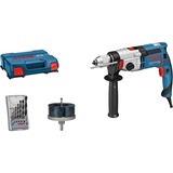 Bosch GSB 24-2 Professional klopboormachine Blauw/zwart, L-BOXX, 1.100 Watt