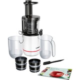 Bosch MESM500W Slow Juicer VitaExtract sapcentrifuge Wit/zwart