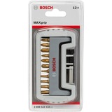 Bosch Max Grip-schroefbitset 12-delig