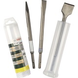 Bosch SDS-Plus Beitelset beitel set Groen, 3 stuks